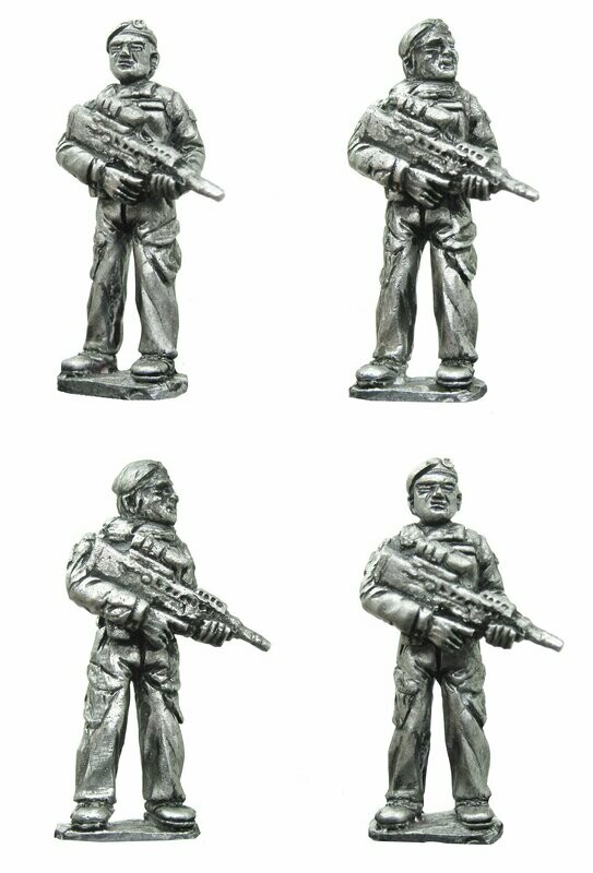 28mm Modern Royal Navy at the ready with SA80.