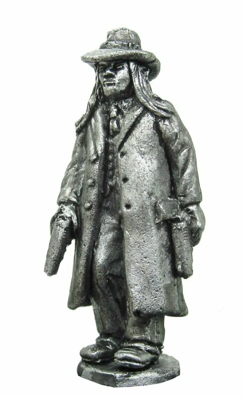 28mm Fantasy Gangster Elf with two .45 autos