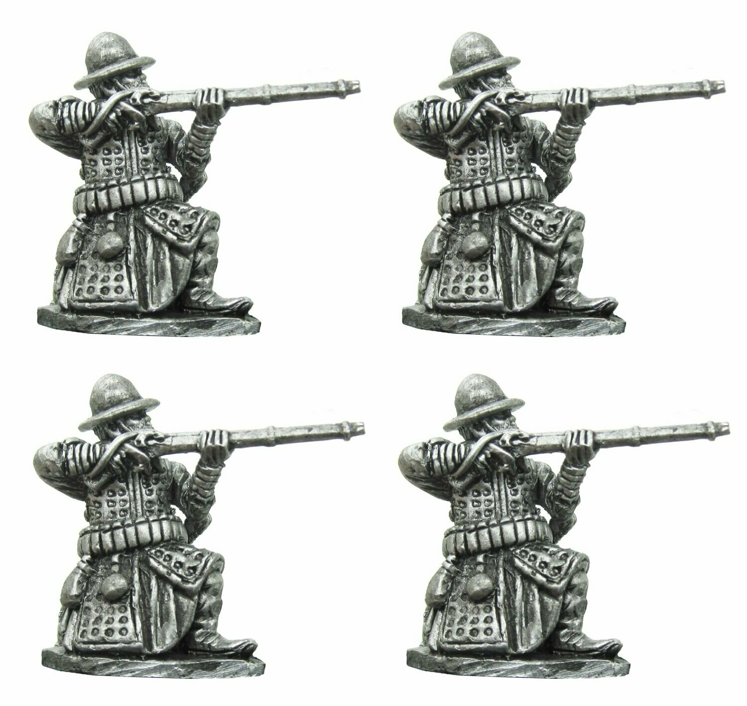 28mm Kneeling Arquebusiers