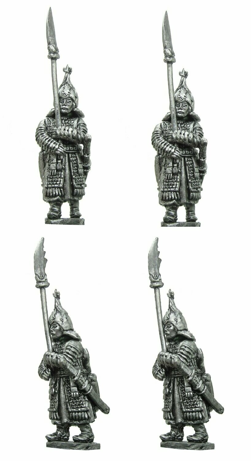 28mm Armoured infantry advancing