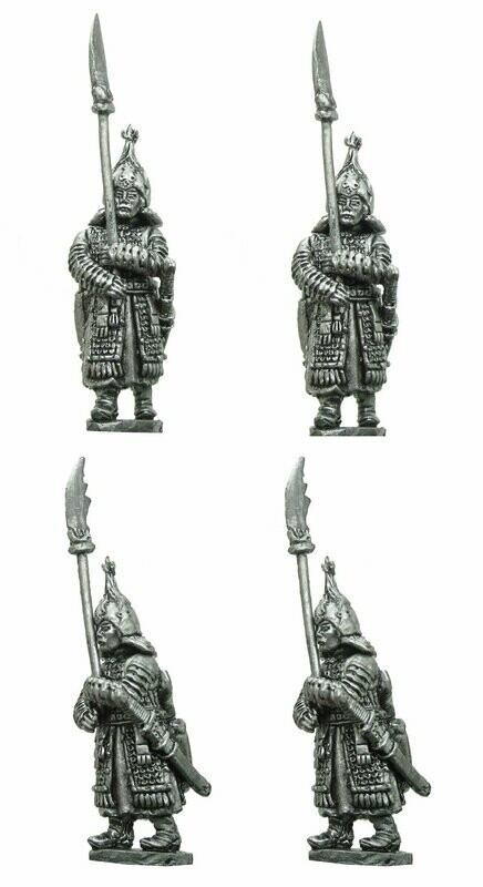 28mm Armoured infantry advancing