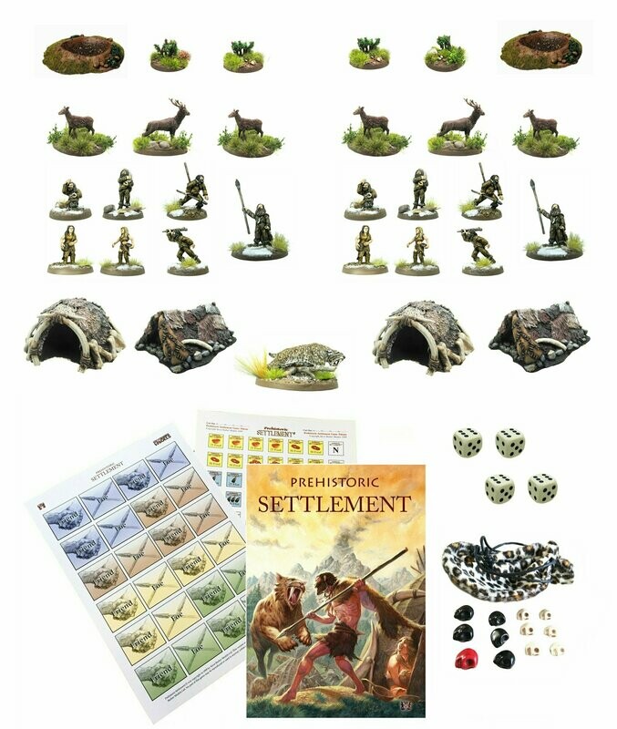 Prehistoric Settlement "In the Beginning" scenario starter set