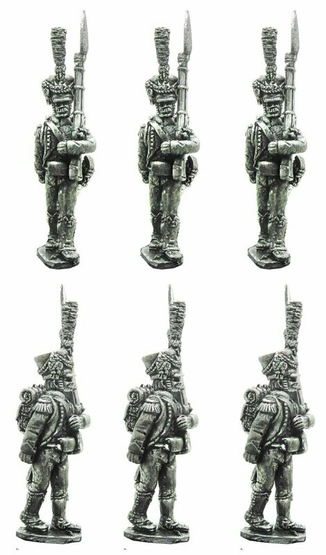 28mm Tirailleurs Corses Voltiguers Marching