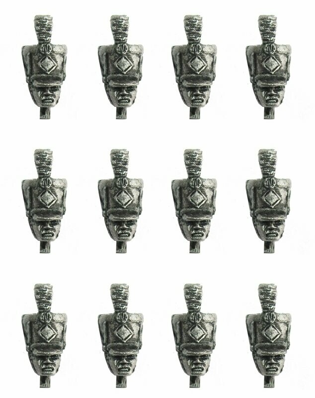 ​​28mm Napoleonic Swedish head pack. (French Shakos)