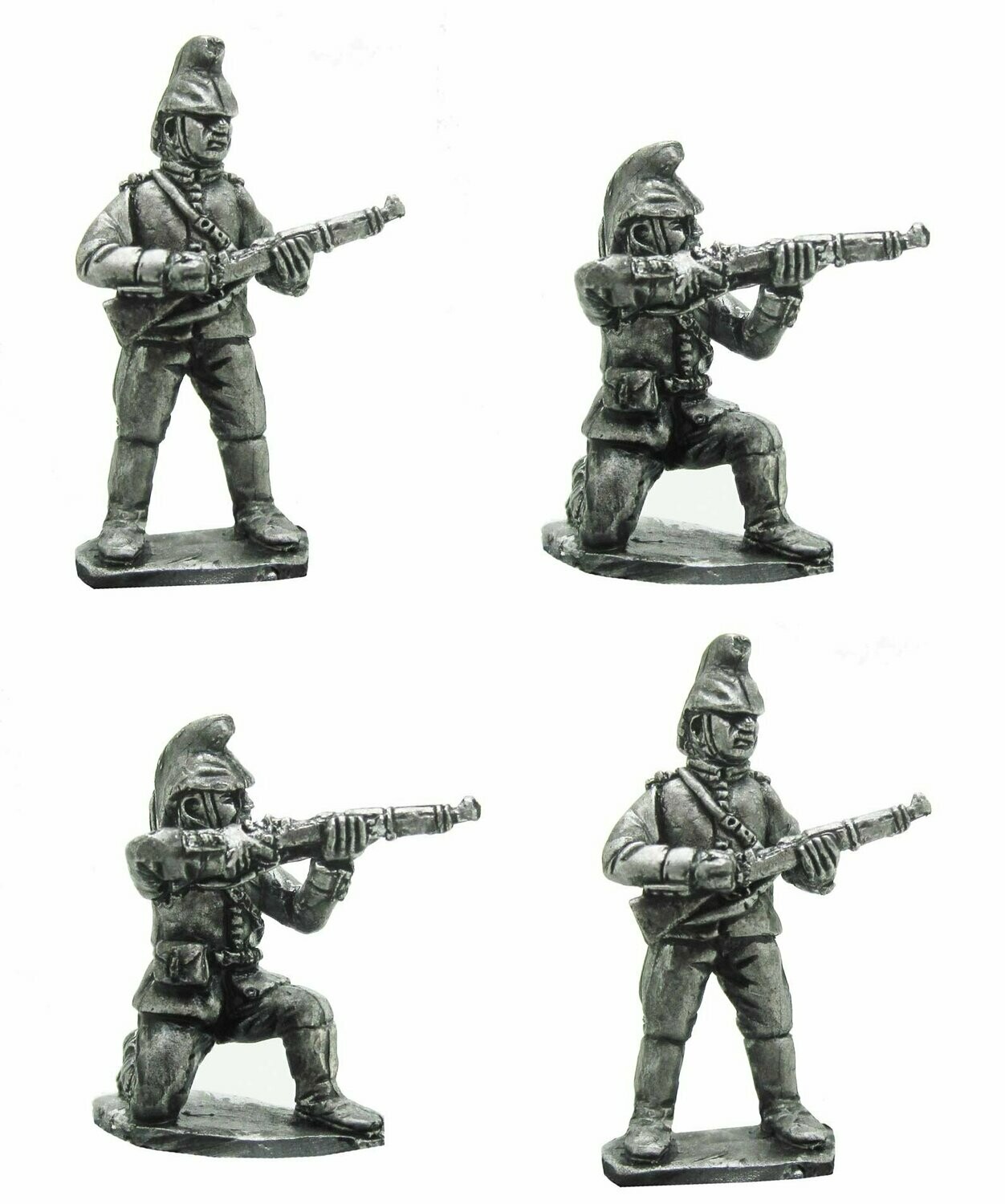 28mm WW1 French dismounted dragoons skirmishing