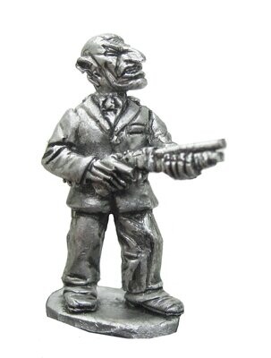 ​28mm Fantasy Gangster Goblin with shotgun