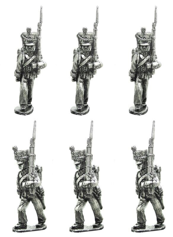 Berg Napoleonic 2nd infantry regiment marching