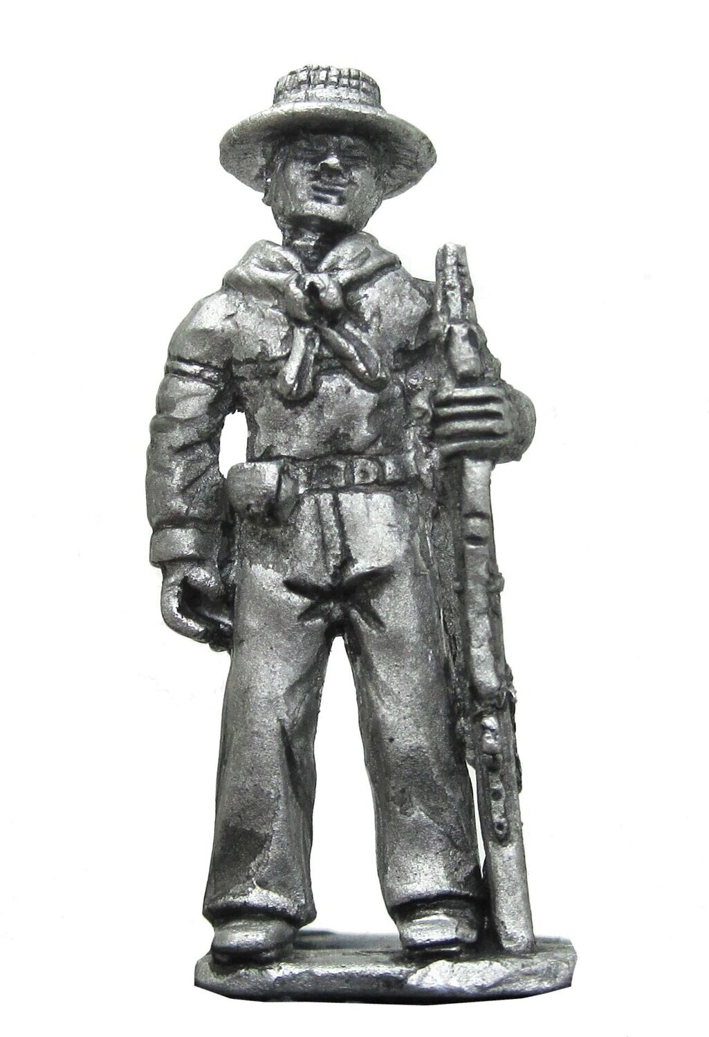 40mm ACW Sailor wearing sennet hat