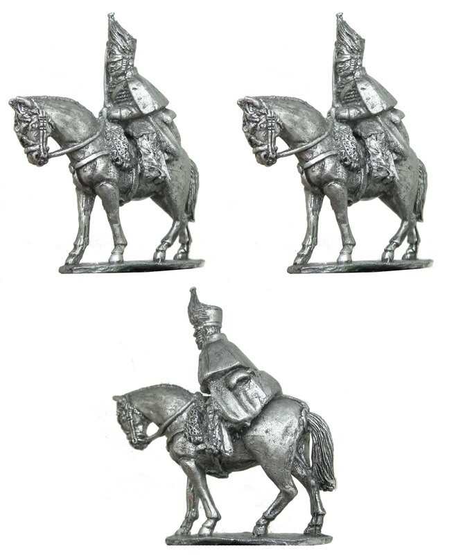 Brunswick 1809 hussars wearing cloaks