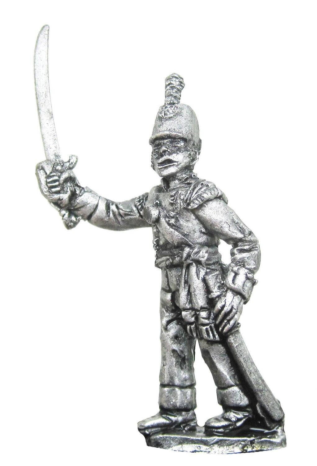 28mm Napoleonic British light infantry officer. (suitable for our 71st Highlanders)