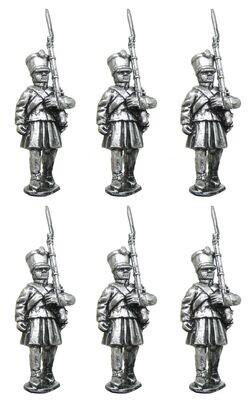 28mm Serbian Napoleonic infantry marching