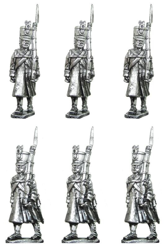 28mm Austrian infantry in greatcoats