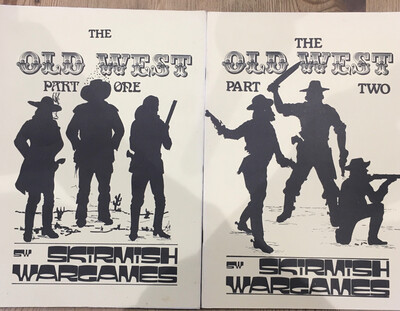The Old West Skirmish Wargames Rules (2 Books)