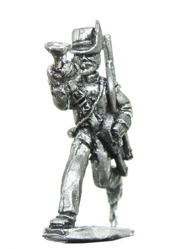 ​28mm Brunswick Gelernte Jager musician 1809 uniform.
