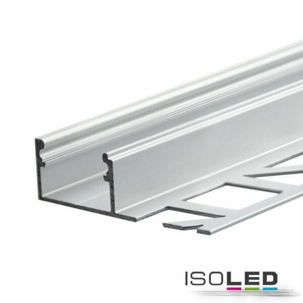 LED Fliesenprofil eloxiert | Abschlussprofil, Länge 200cm