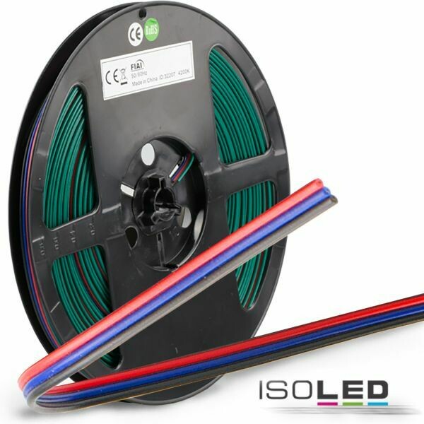 Kabel CCT 25m Rolle 3-polig 0.75mm² H03VH-H AWG18