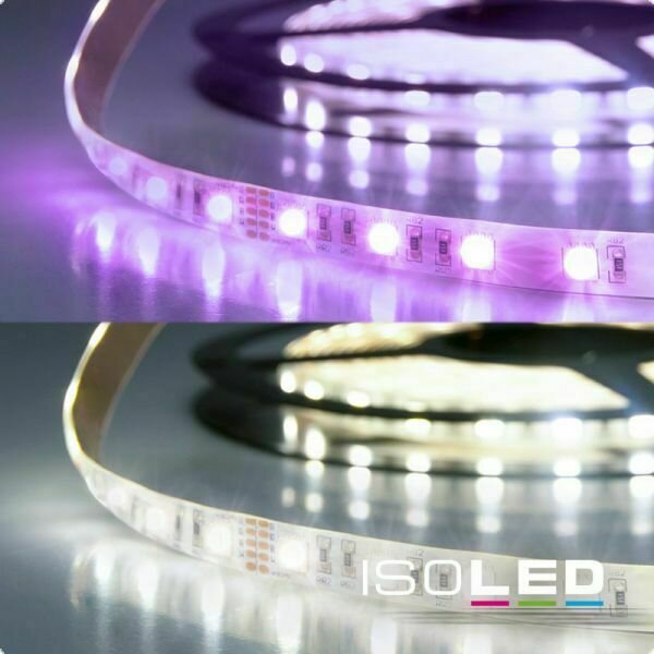 LED Strip RGB+KW 24V 19W 1050Lm CRI86 IP20 5m
