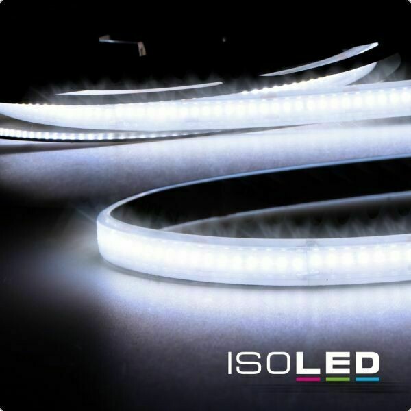 LED Strip kaltweiß 24V-6Watt-L5m-6500K-CRI93-IP54