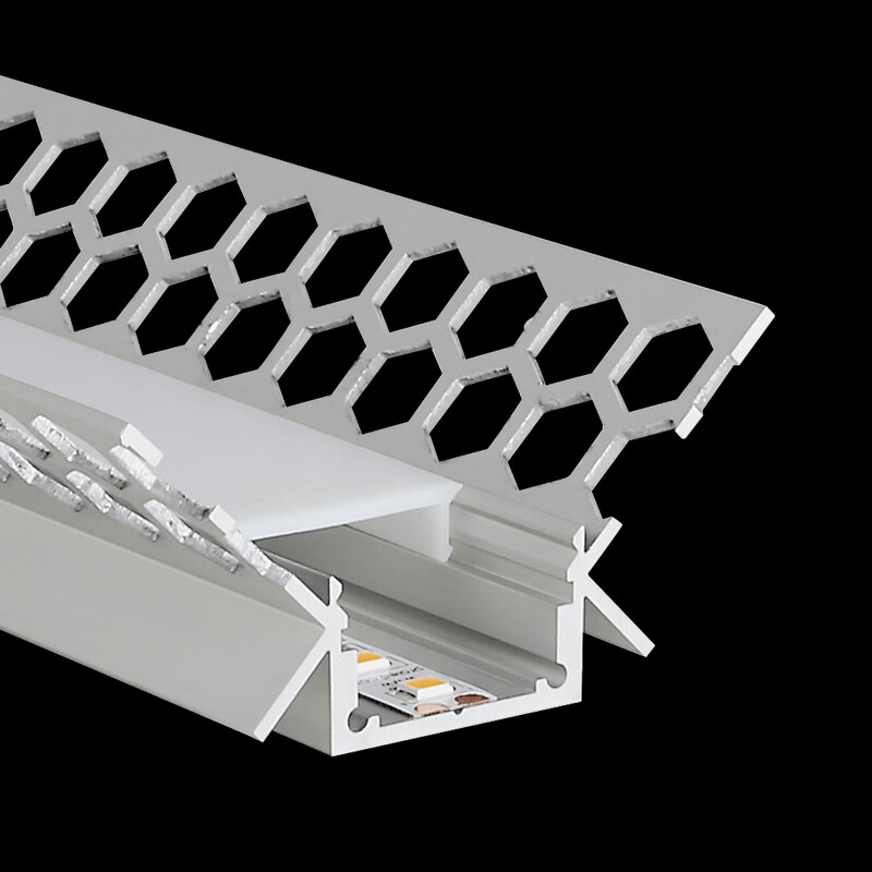 LED Deckenprofi M-line Corner  Länge 2 Meter