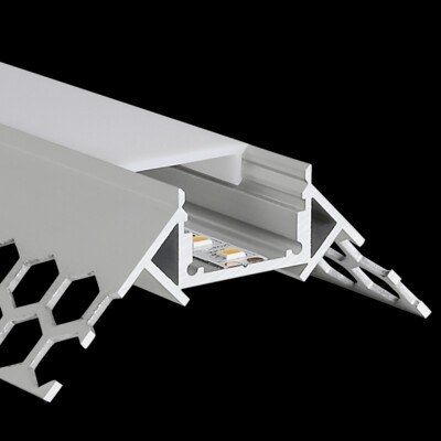 LED Deckenprofil | Eckprofil M-line Corner Länge 2 Meter