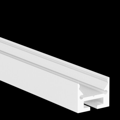 LED Profil 2 Meter, 16x12,5mm S-Line low weiß, S-Line low24
