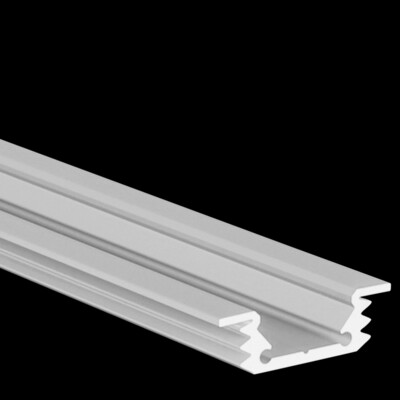 LED Profil ultra flach weiß - S-Line REC FL