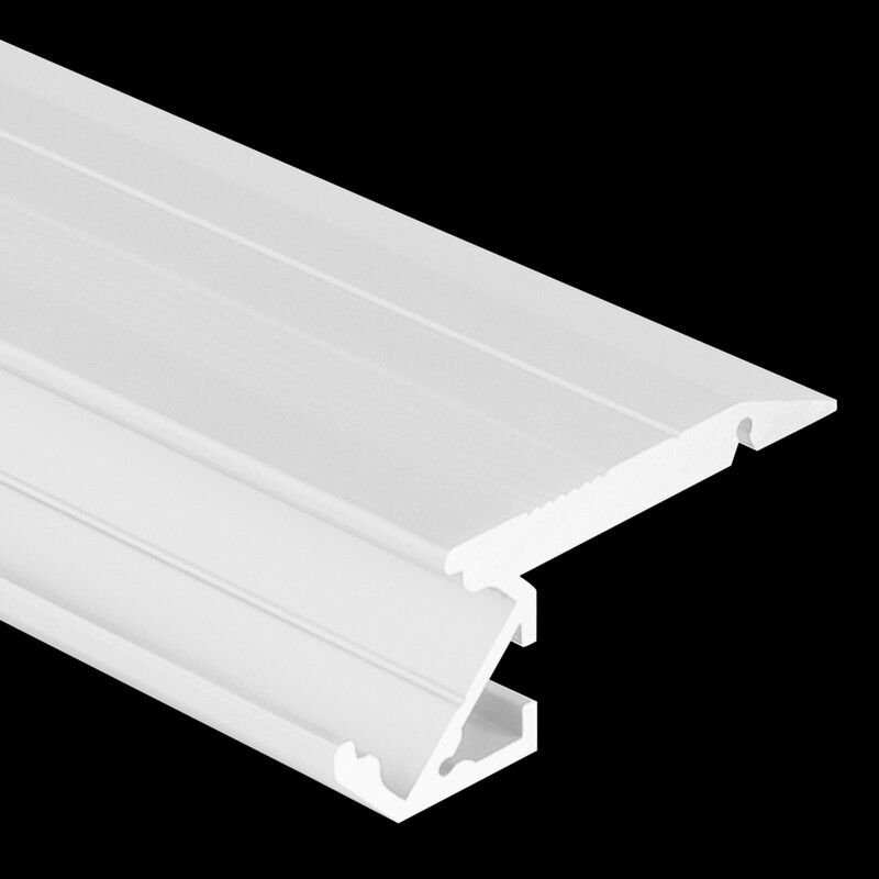 LED Treppenprofil Länge 3 Meter weiß  Step up