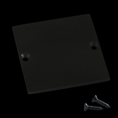 Endkappe für LED Profil SQ-Line schwarz