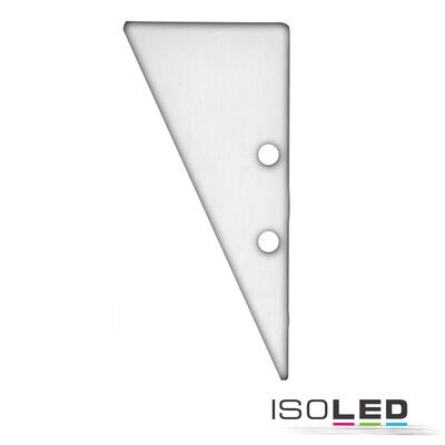 Endkappe für LED Profil Triangle weiß