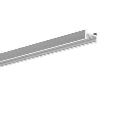 LED Alu Profil Micro-H, 16mm Breite, eloxiert, Länge 1m