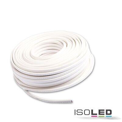 Kabel 25m Rolle 2-polig 0.75mm² H03VVH2-F PVC Mantel weiß
