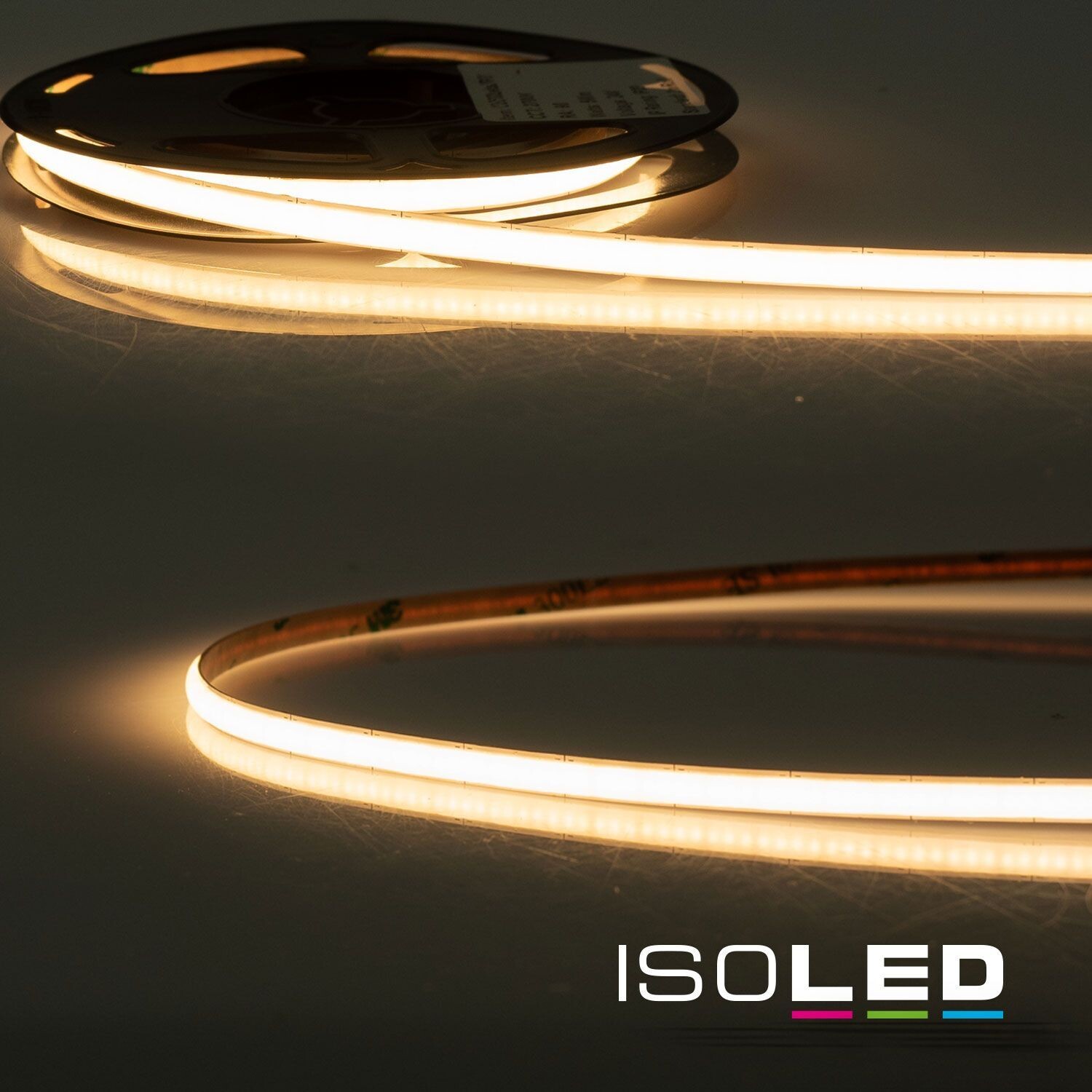 COB LED Streifen | Micro LED Strip 5mm Breite | 7W/m super warm weiß