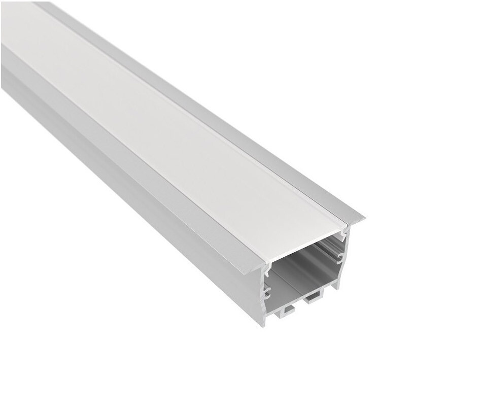 LED Profil 43x23mm | LED Unterputzprofil für Decke | 2m