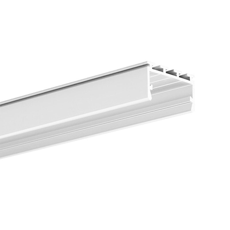 LED Profil Aufbau Gizza-LL, weiß, Länge 2m