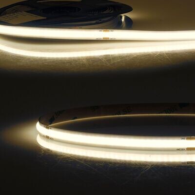 COB LED Streifen, 3000K, 750Lm/m, IP20, CRI90, 480LED´s/m