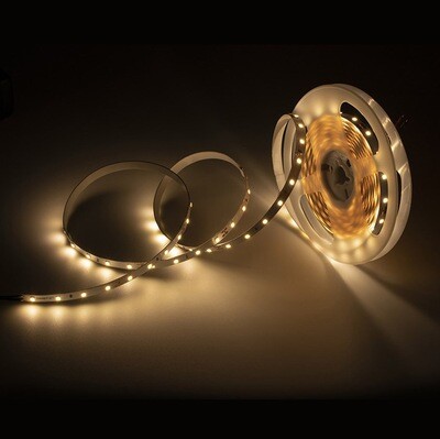 LED Streifen 50 Meter Rolle warmweiß