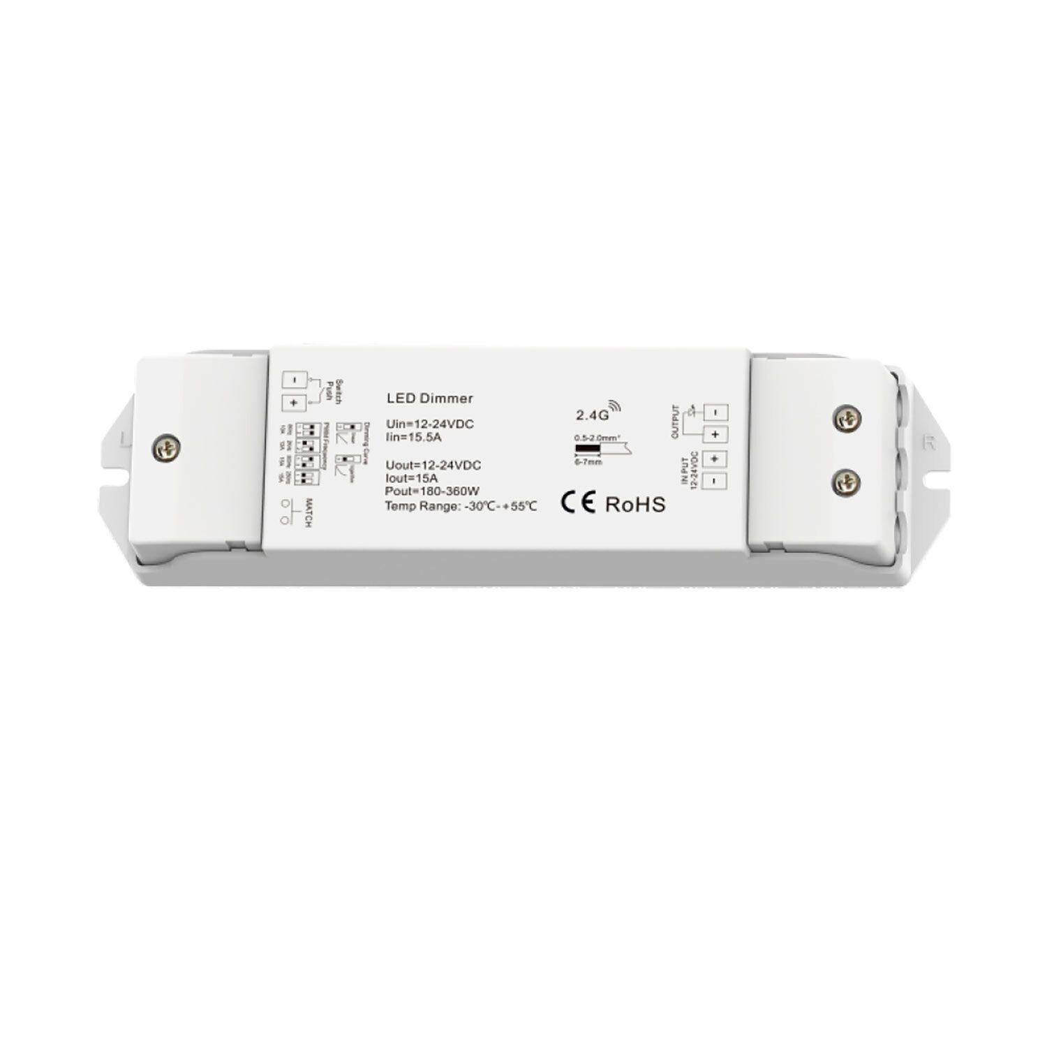 Sys-Pro Funk/Push/1-10V Input, Triac-Dimmer, 230V, 300VA,