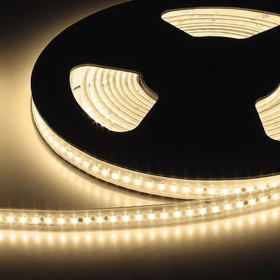 LED Streifen warmweiß Meterware in Wunschlänge - LED Strip für 230