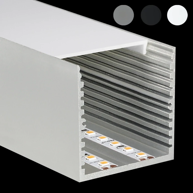 LED Profil 45mm Breite Länge 2m