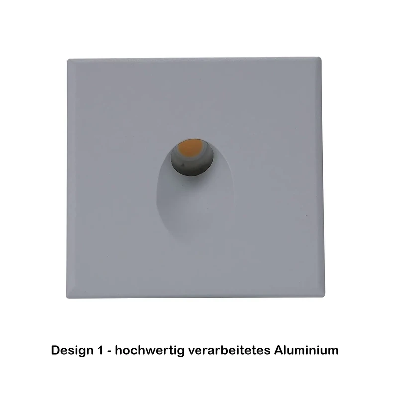 LED Wandleuchte 24V, 3000 Kelvin, grau, Varianten, IP44