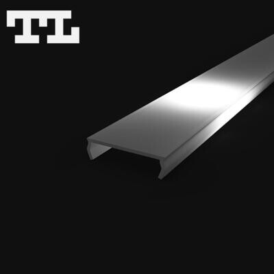 LED Profil Abdeckung C15 weiß/matt Länge 2m