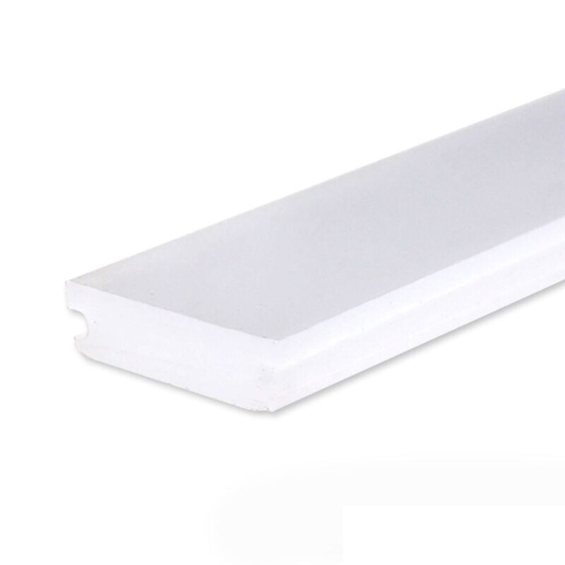 Abdeckung für LED Profil  OUT10, opal, Länge 2m