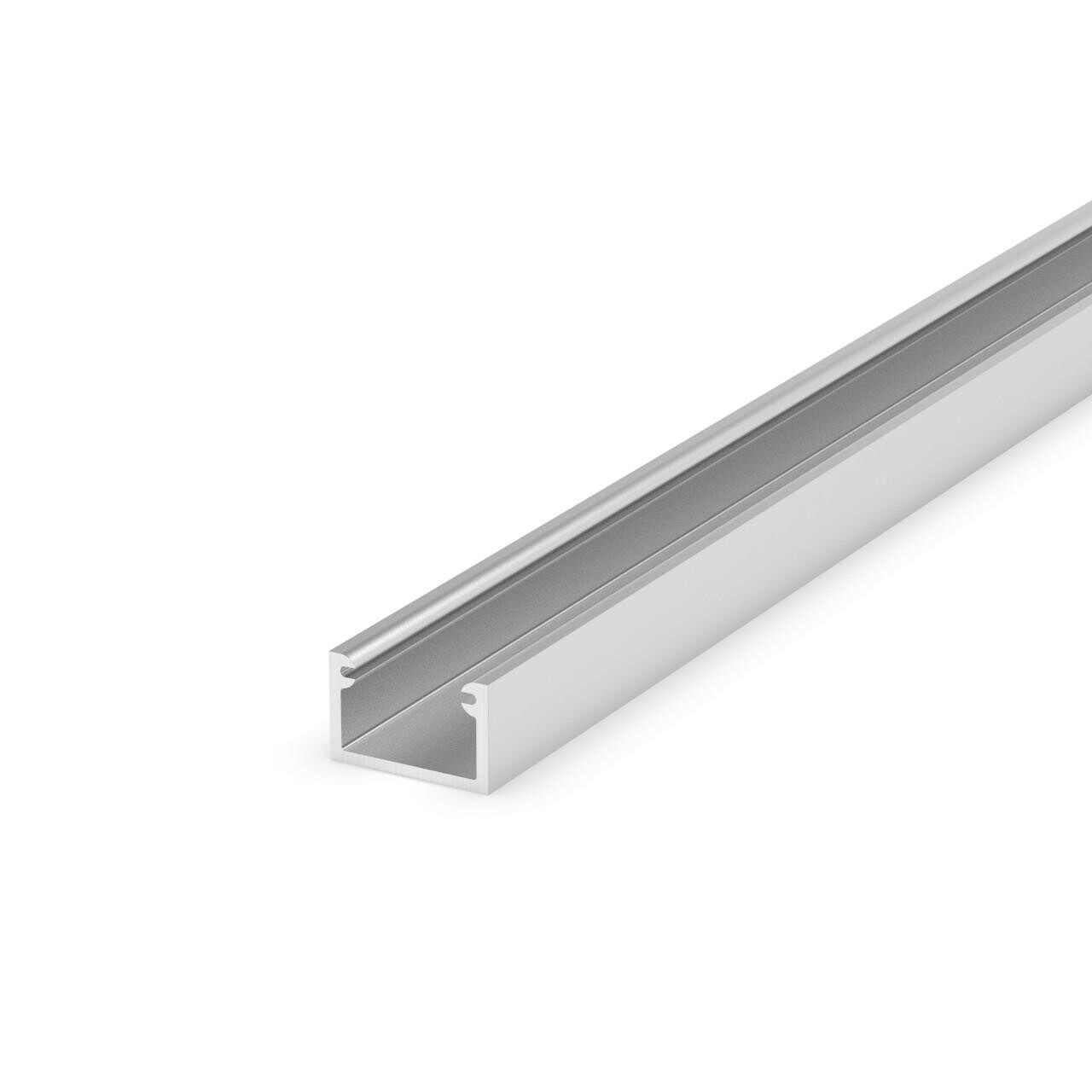 LED Profil  11mm breit  2m Länge | eloxiert, weiß, schwarz