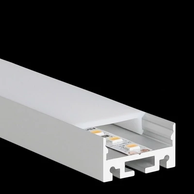 LED Profil Proled, Breite 24mm, Höhe 12,5mm, eloxiert, M-Line -Low24, Länge 2m