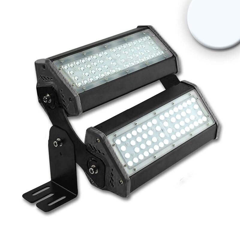 LED Hallenleuchte 50+50W dimm | 30°*70° Abstrahlung | IP66 | IK10