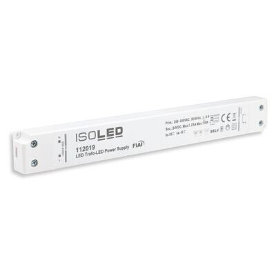 LED Trafo 24V | 30 bis 250Watt | dimmbar | Slim für LED Profile