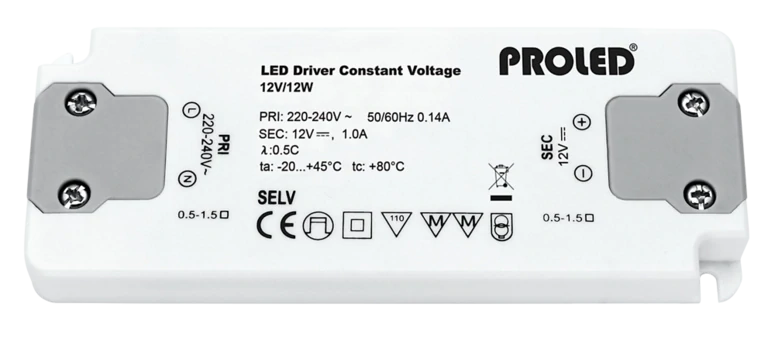 LED Trafo 24V | Power supplies | slim | 12-50 Watt