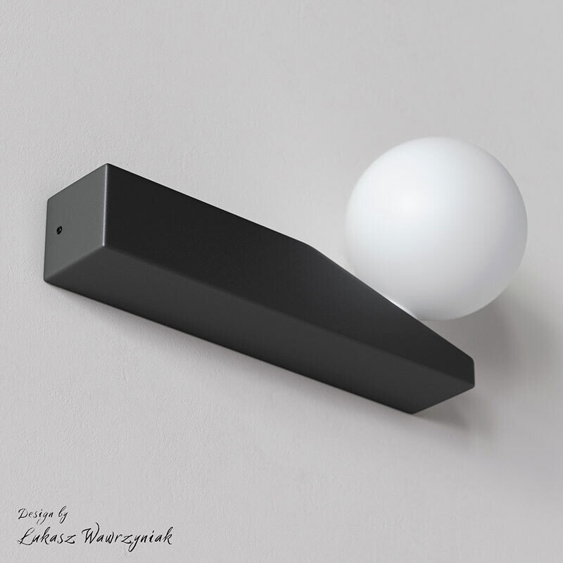 Designer Wandleuchte KVARC, 9Watt GU9