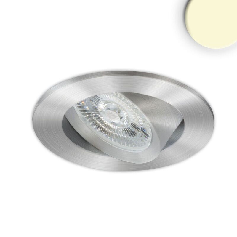 LED Einbauspot  24V 8W | silber | 850Lm | dimmbar