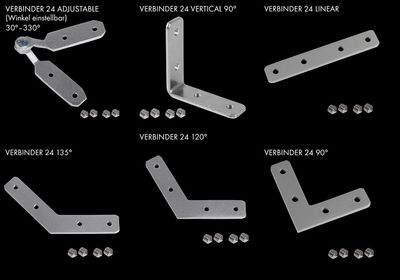 Verbinder und Ecken für LED Profile Proled